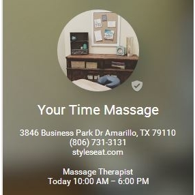 Your Time Massage