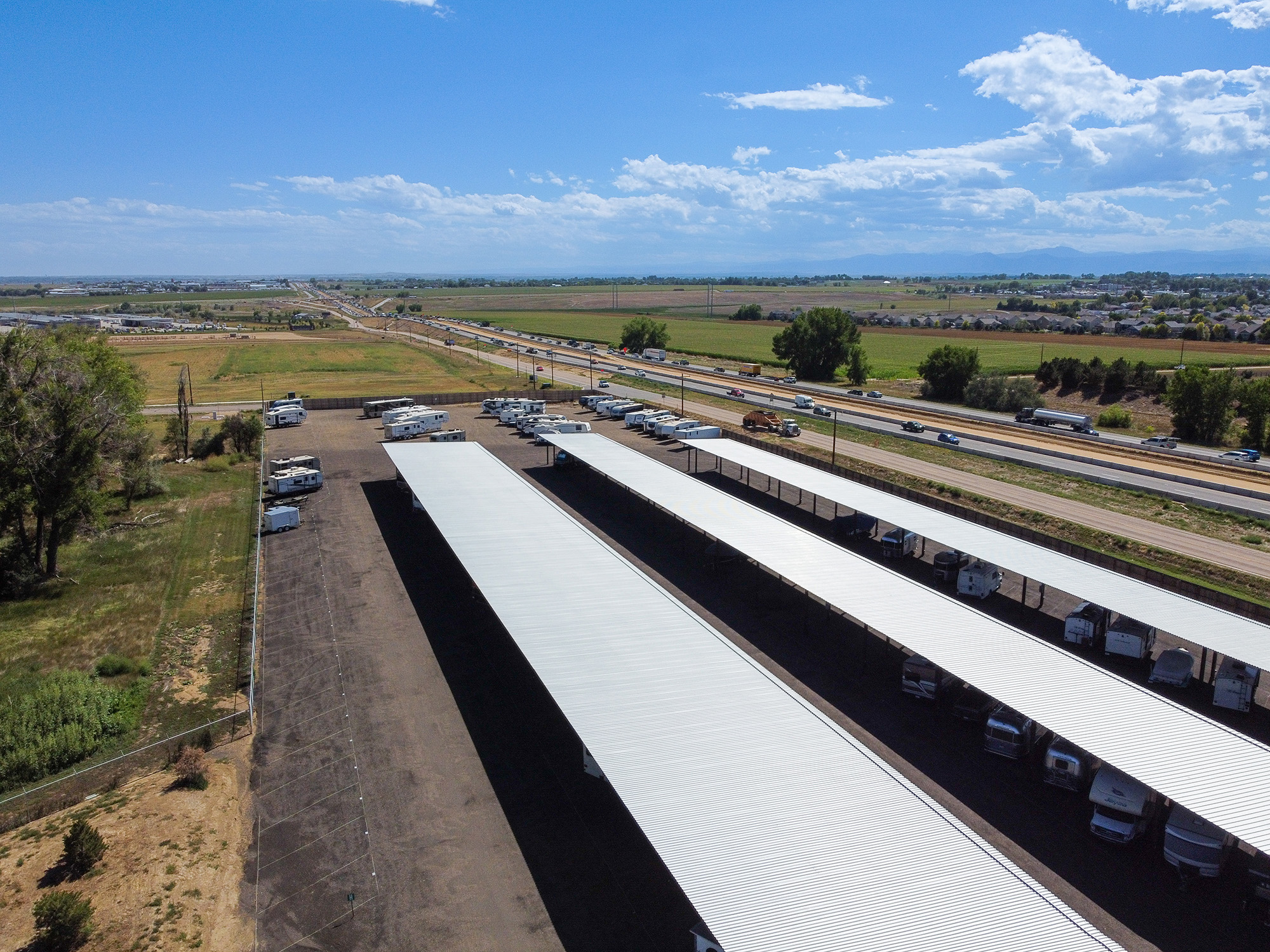 Safe and secure vehicle storage near the Home Depot and Fed-Ex Warehouses in Platteville, CO