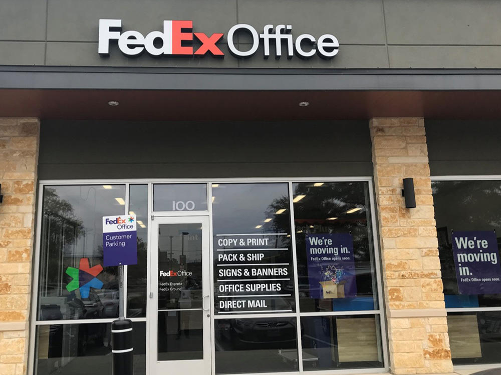 Exterior photo of FedEx Office location at 17306 Bulverde Rd\t Print quickly and easily in the self-service area at the FedEx Office location 17306 Bulverde Rd from email, USB, or the cloud\t FedEx Office Print & Go near 17306 Bulverde Rd\t Shipping boxes and packing services available at FedEx Office 17306 Bulverde Rd\t Get banners, signs, posters and prints at FedEx Office 17306 Bulverde Rd\t Full service printing and packing at FedEx Office 17306 Bulverde Rd\t Drop off FedEx packages near 17306 Bulverde Rd\t FedEx shipping near 17306 Bulverde Rd