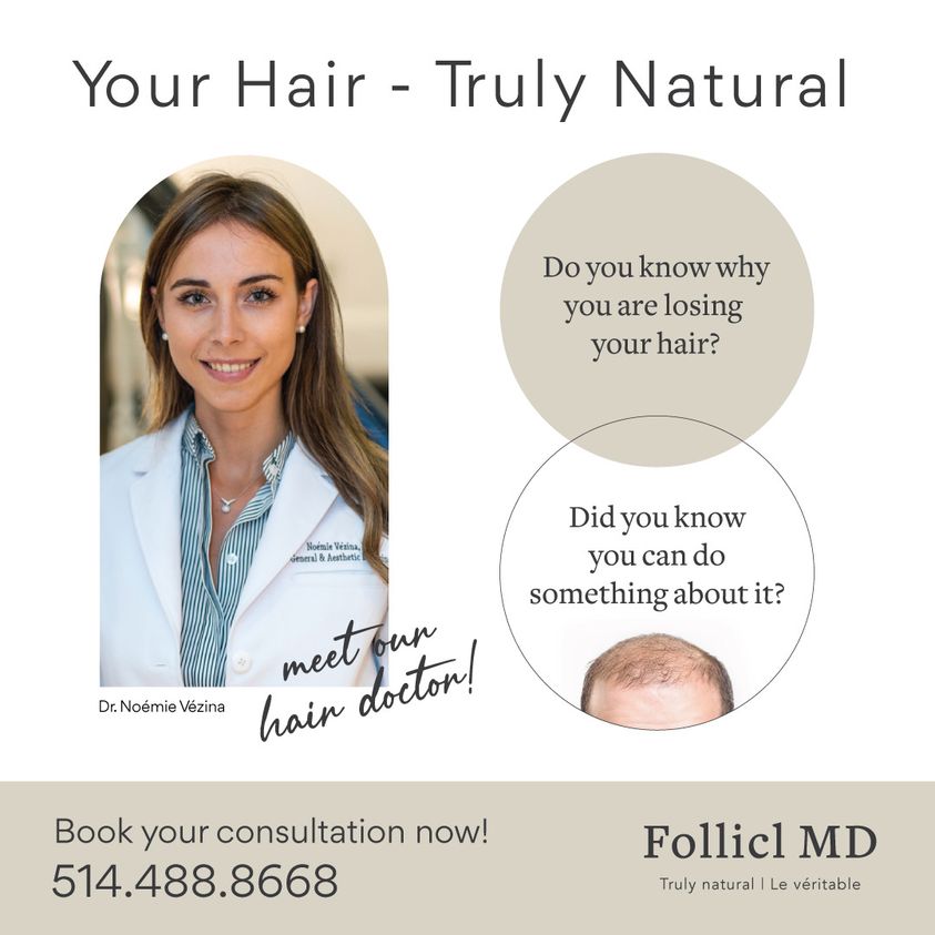 Images Follicl MD - Hair transplant - Greffe de cheveux