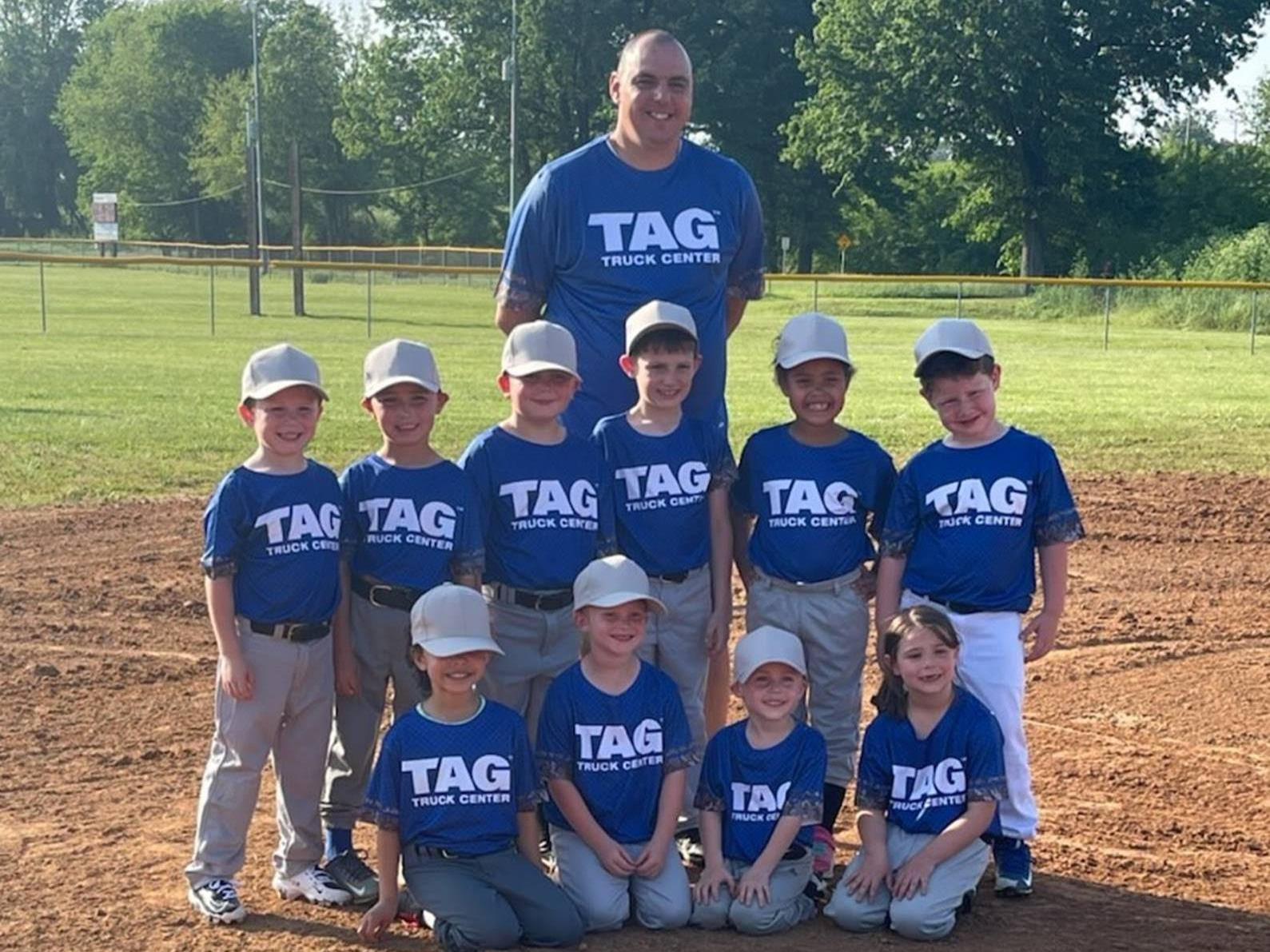 TAG Truck Center little league baseball team