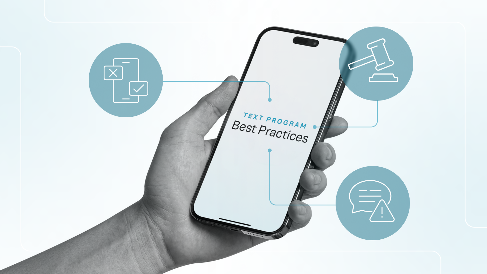 text program best practices financial services organizations