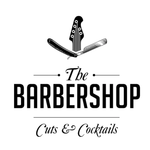 The Barbershop Cuts & Cocktails Logo