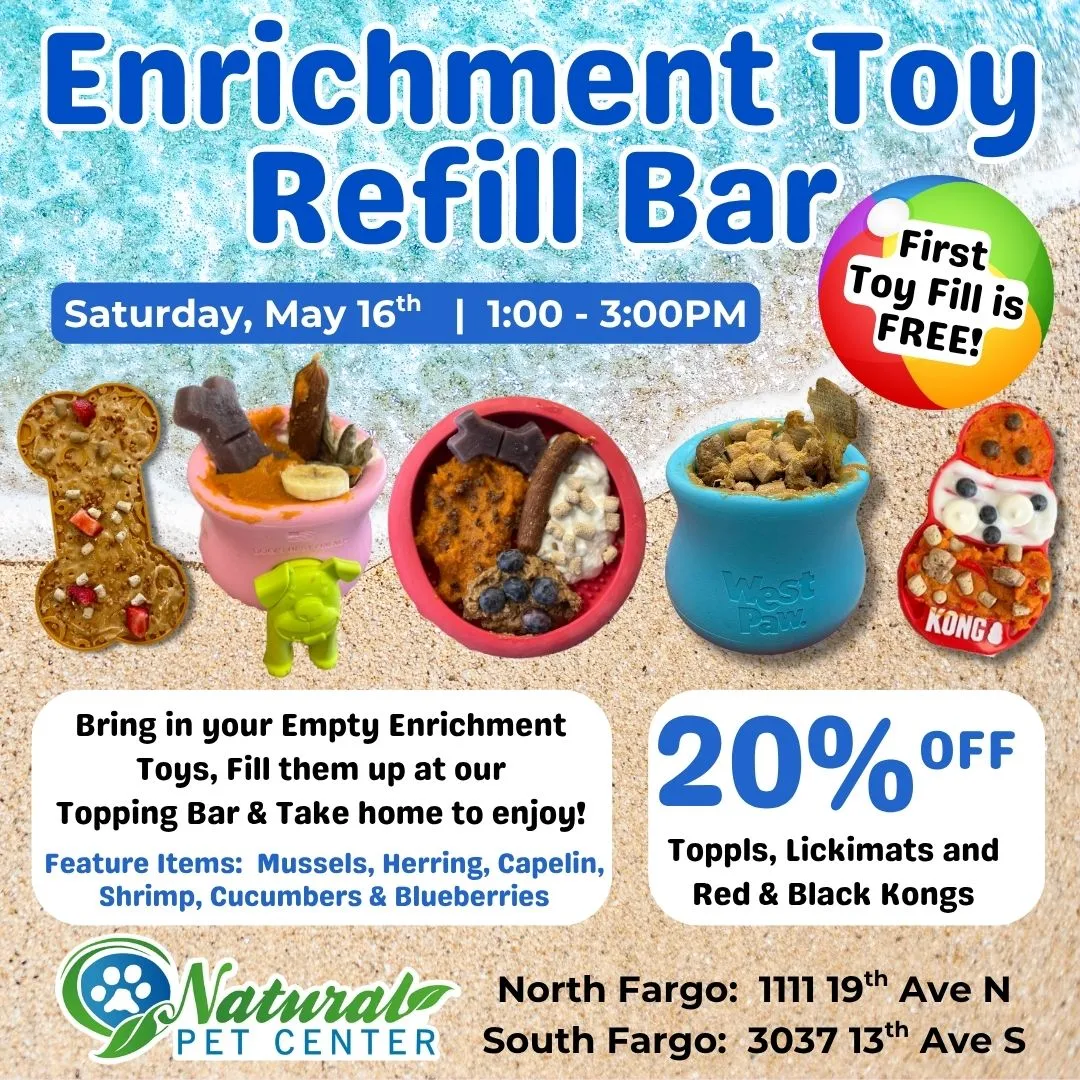 Image of Local Pet Event Enrichment Refill Bar Nearby