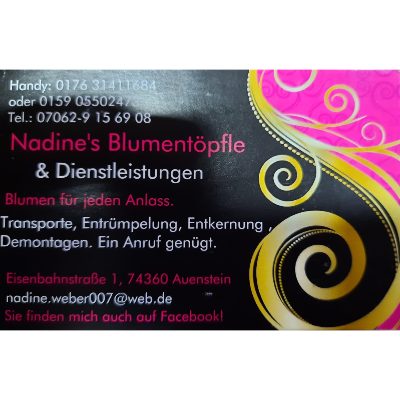 Nadine's Blumentöpfle Blumenladen in Ilsfeld & Umgebung in Ilsfeld - Logo