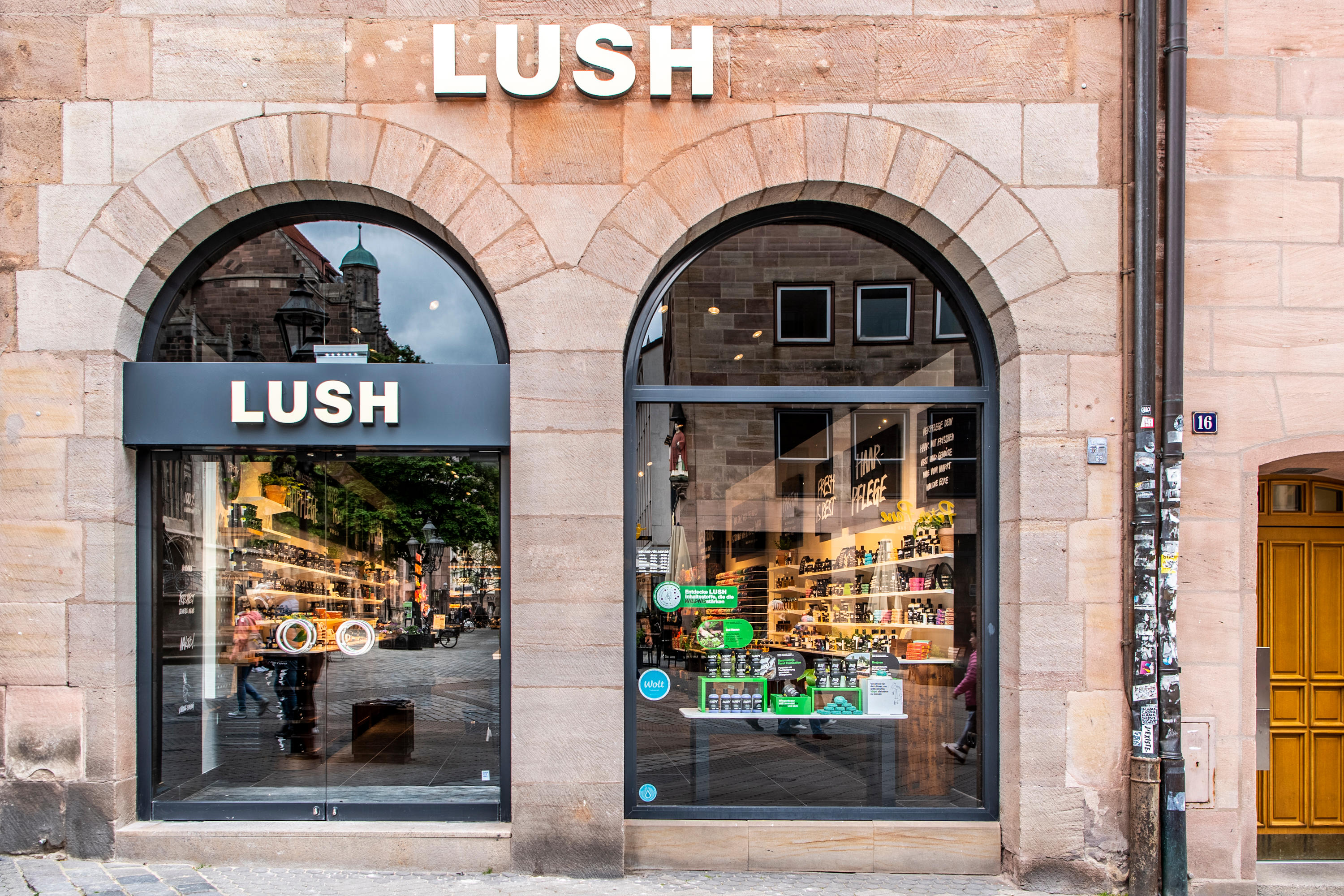 Bilder LUSH Cosmetics Nürnberg