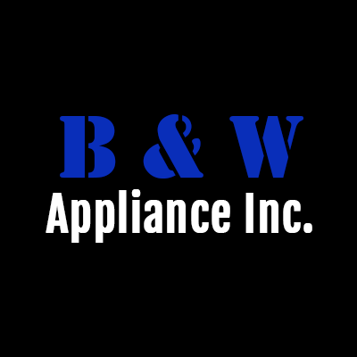 B & W Appliance Inc. Logo