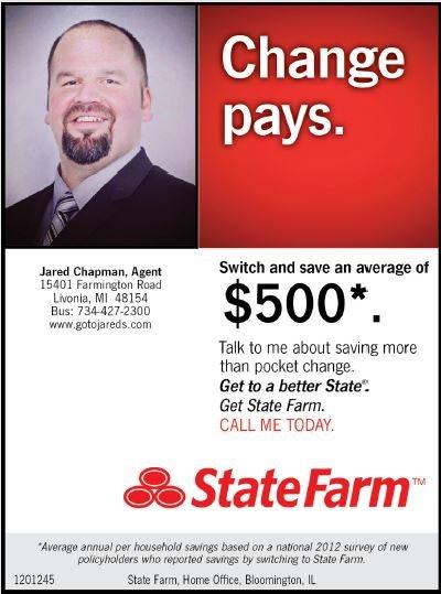 Images Jared Chapman -State Farm Insurance Agent
