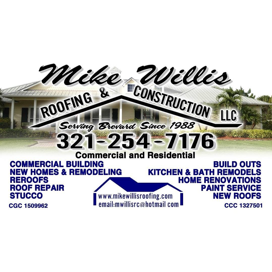 Mike Willis Roofing and Construction, LLC. Logo