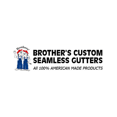 Brothers' Custom Seamless Gutters Logo