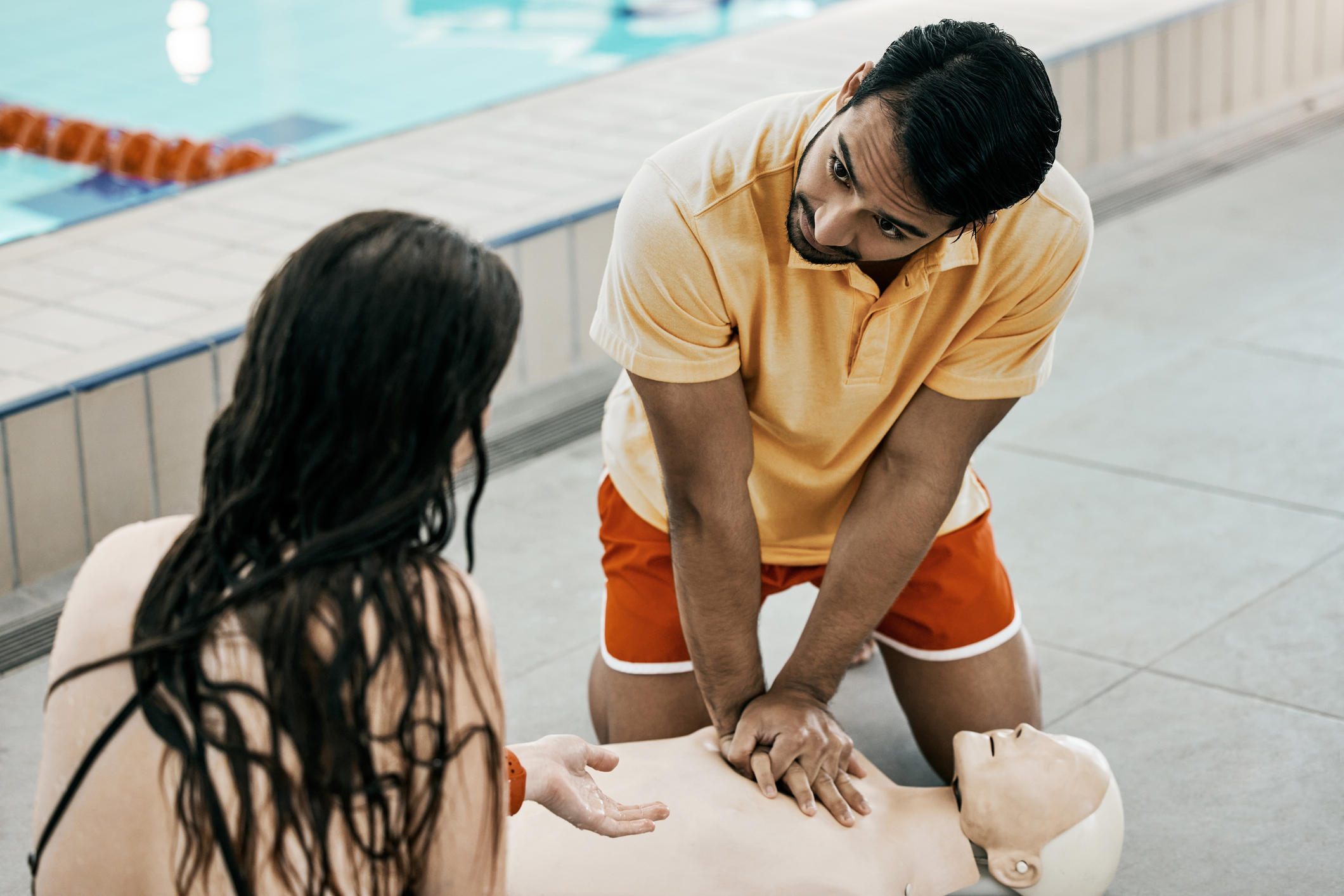 We help participants achieve recertification in Lifeguard Training without having to take the full content course. This review course includes First Aid and CPR/AED for the Professional Rescuer.