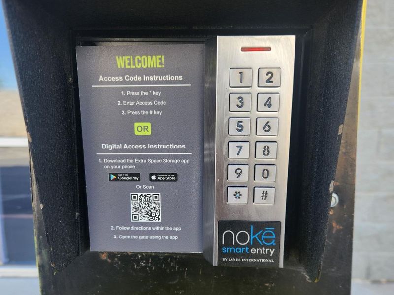Keypad - Extra Space Storage at 3435 N Lamb Blvd, Las Vegas, NV 89115 