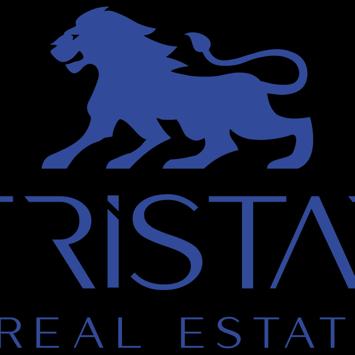 Logo Logo Tristar Real Estate Blue Lion