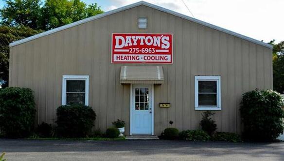 Dayton's Heating and Cooling  building