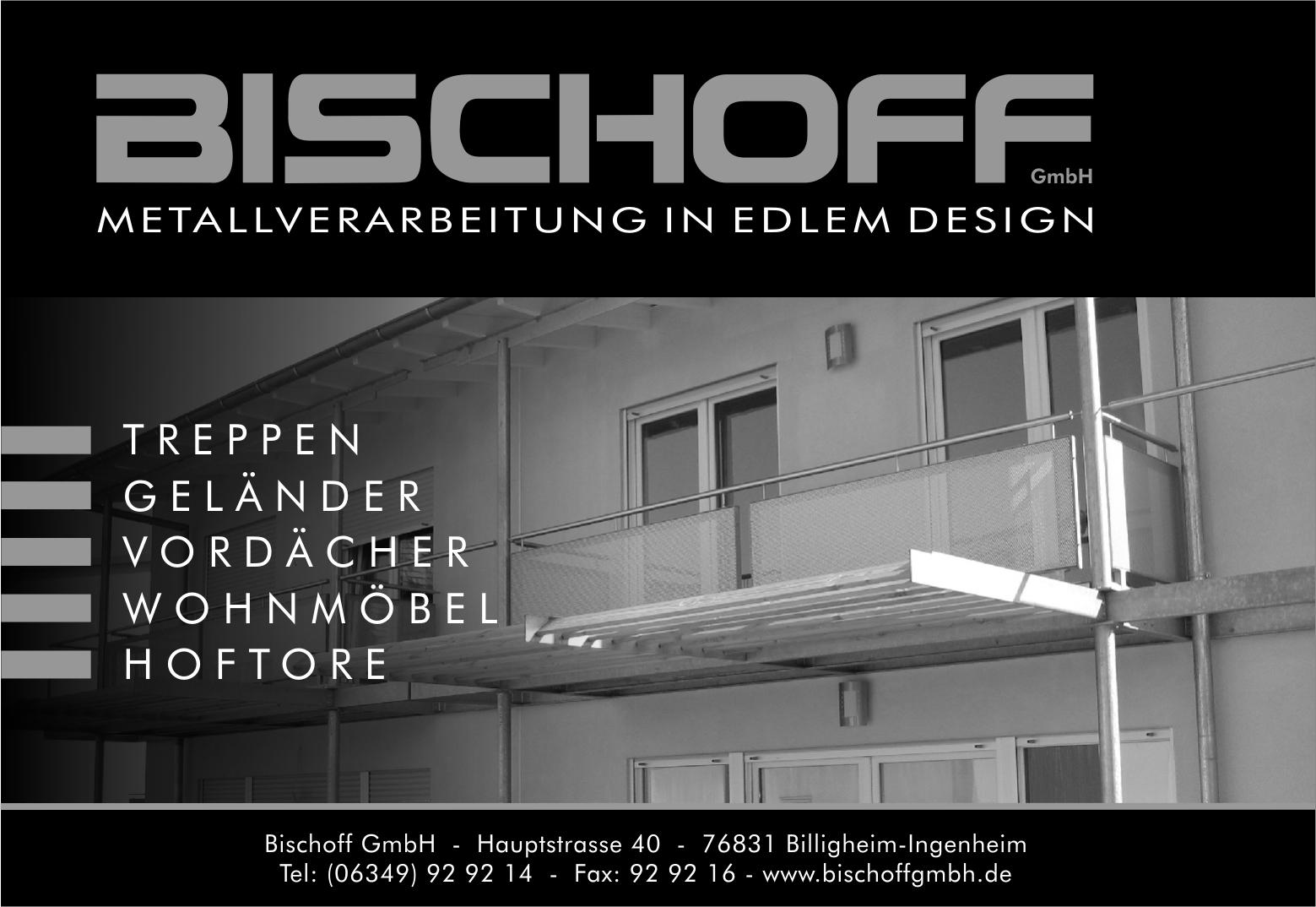 Bilder Metallbau Bischoff GmbH