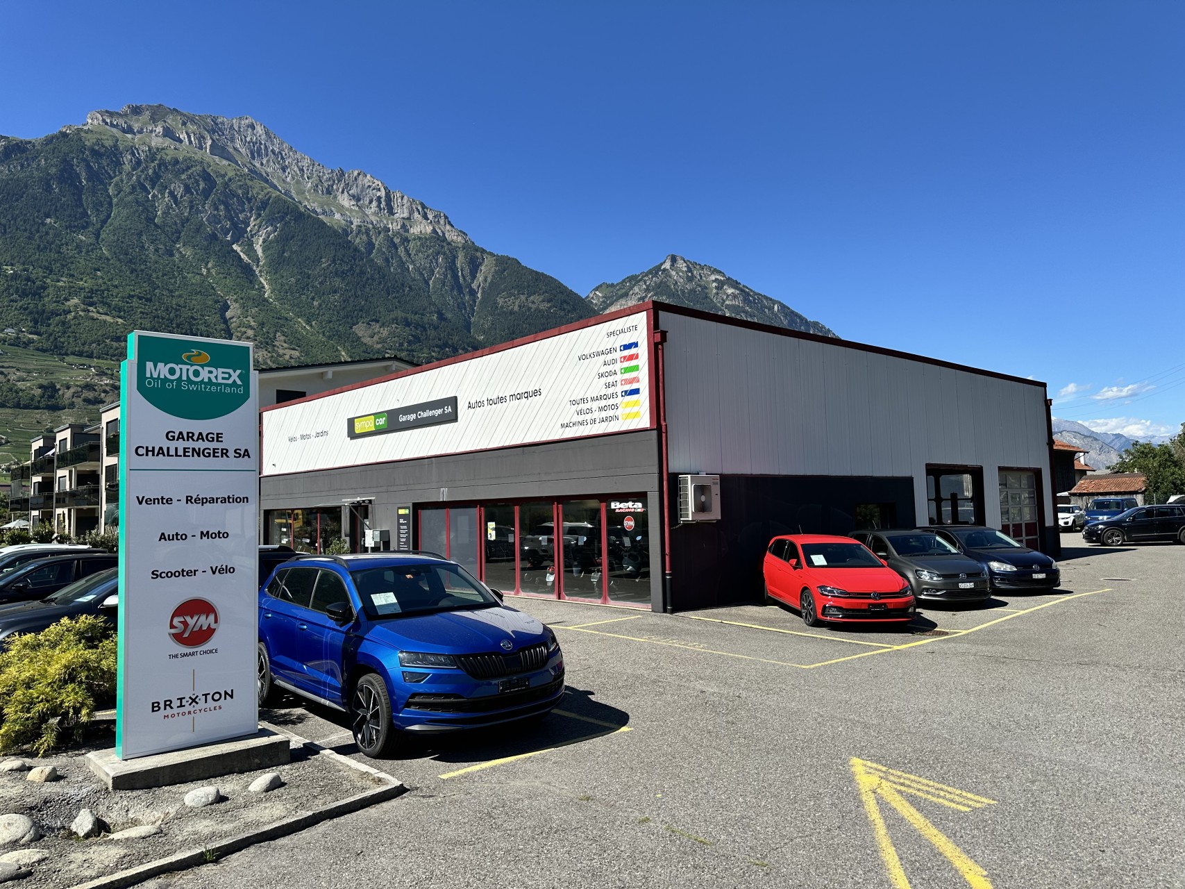 Bilder Garage Challenger SA