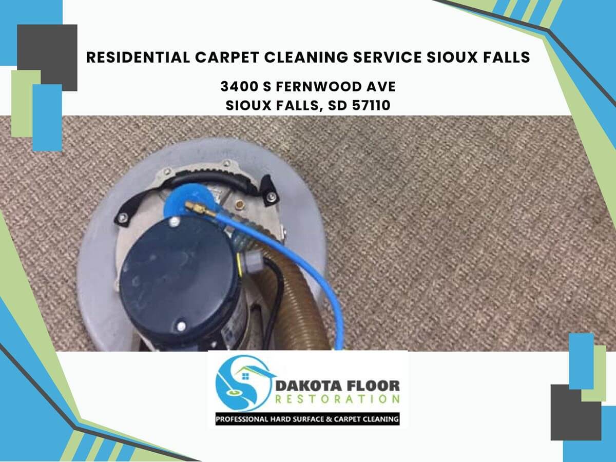 residential carpet cleaning service Sioux Falls