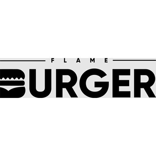 Flame Burger Logo