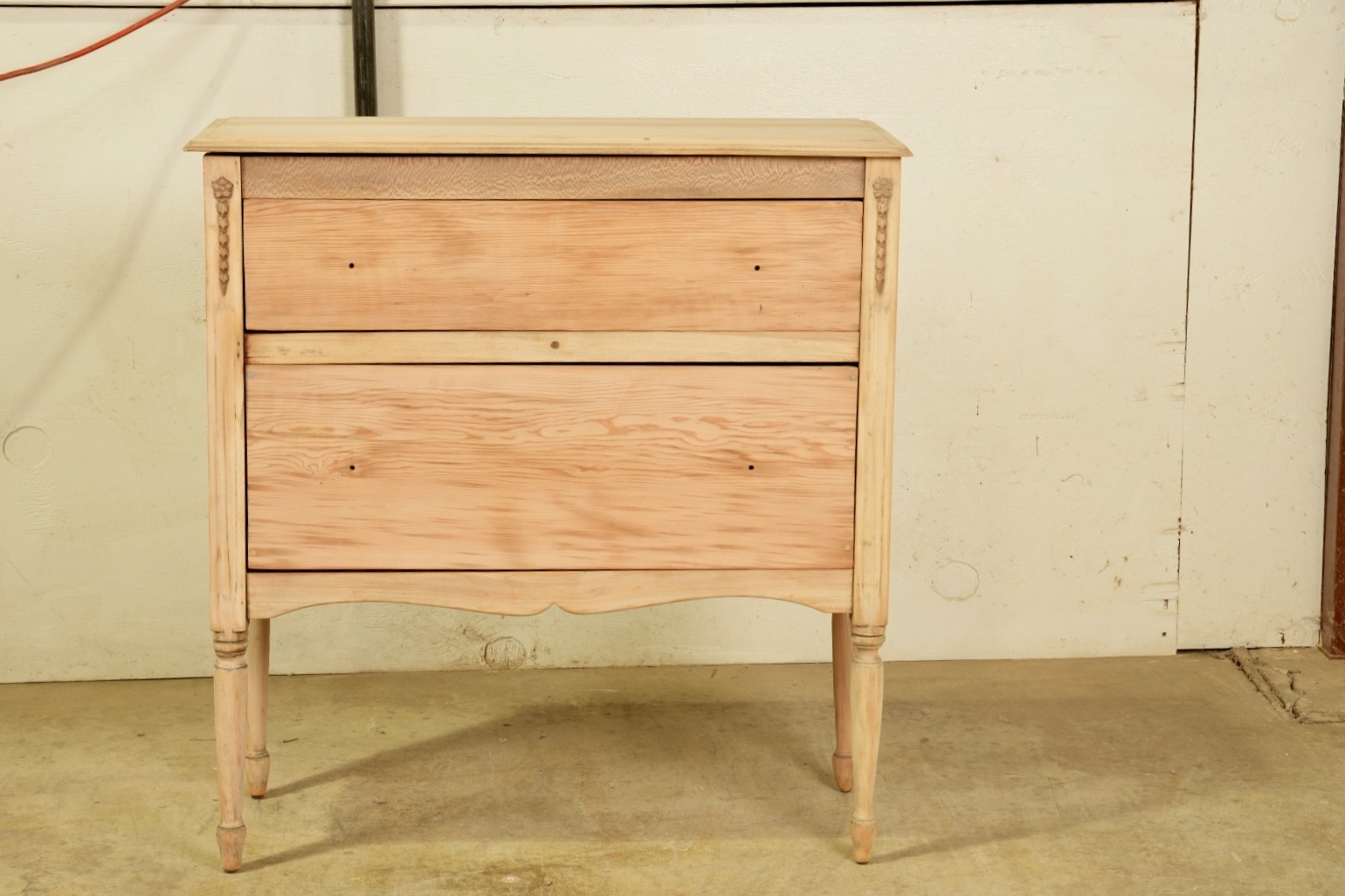 Antique dresser stripped