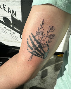 Branded Bear Tattoo Image