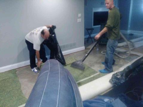 Kans Water Restoration is here for you! Call now!