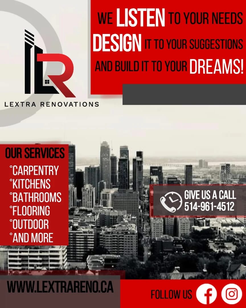 Images Lextra Renovations S.E.C.N