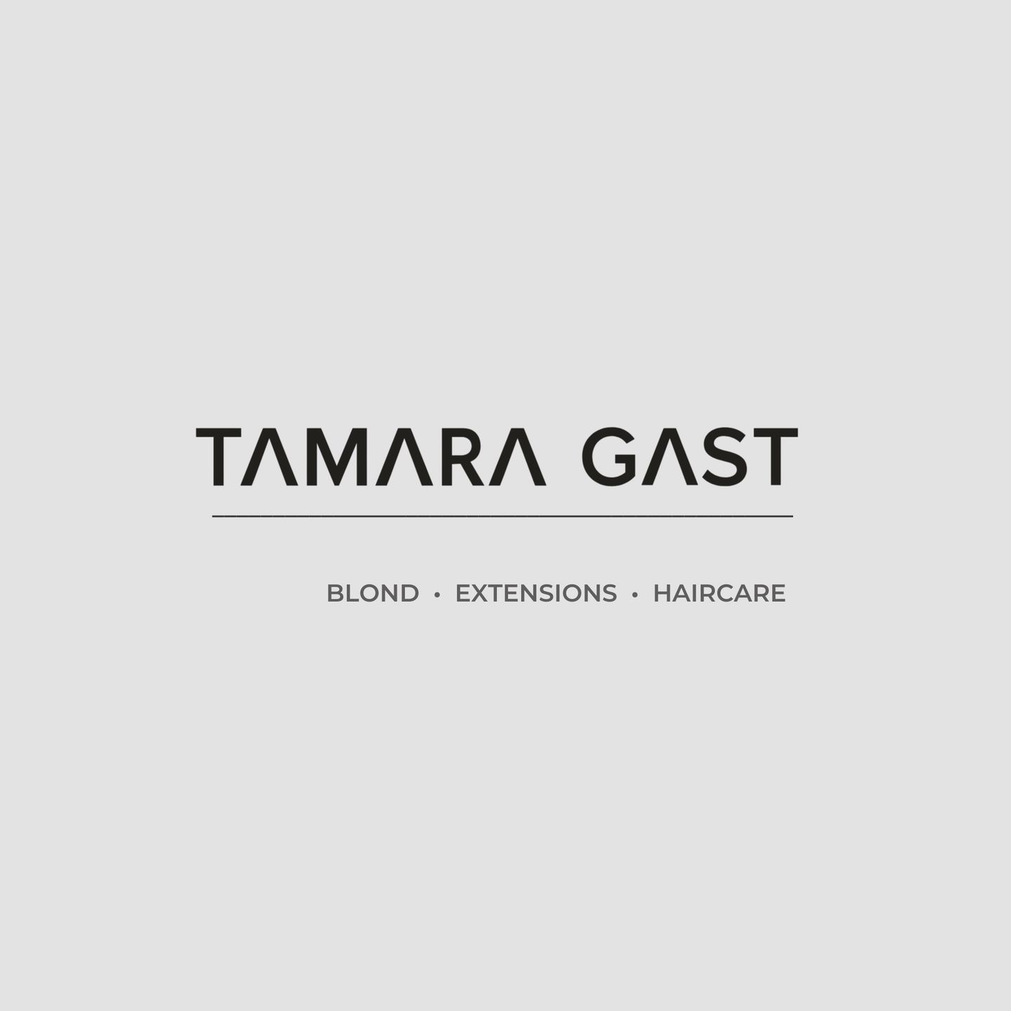 Tamara Gast - BLOND • EXTENSIONS • HAIRCARE  