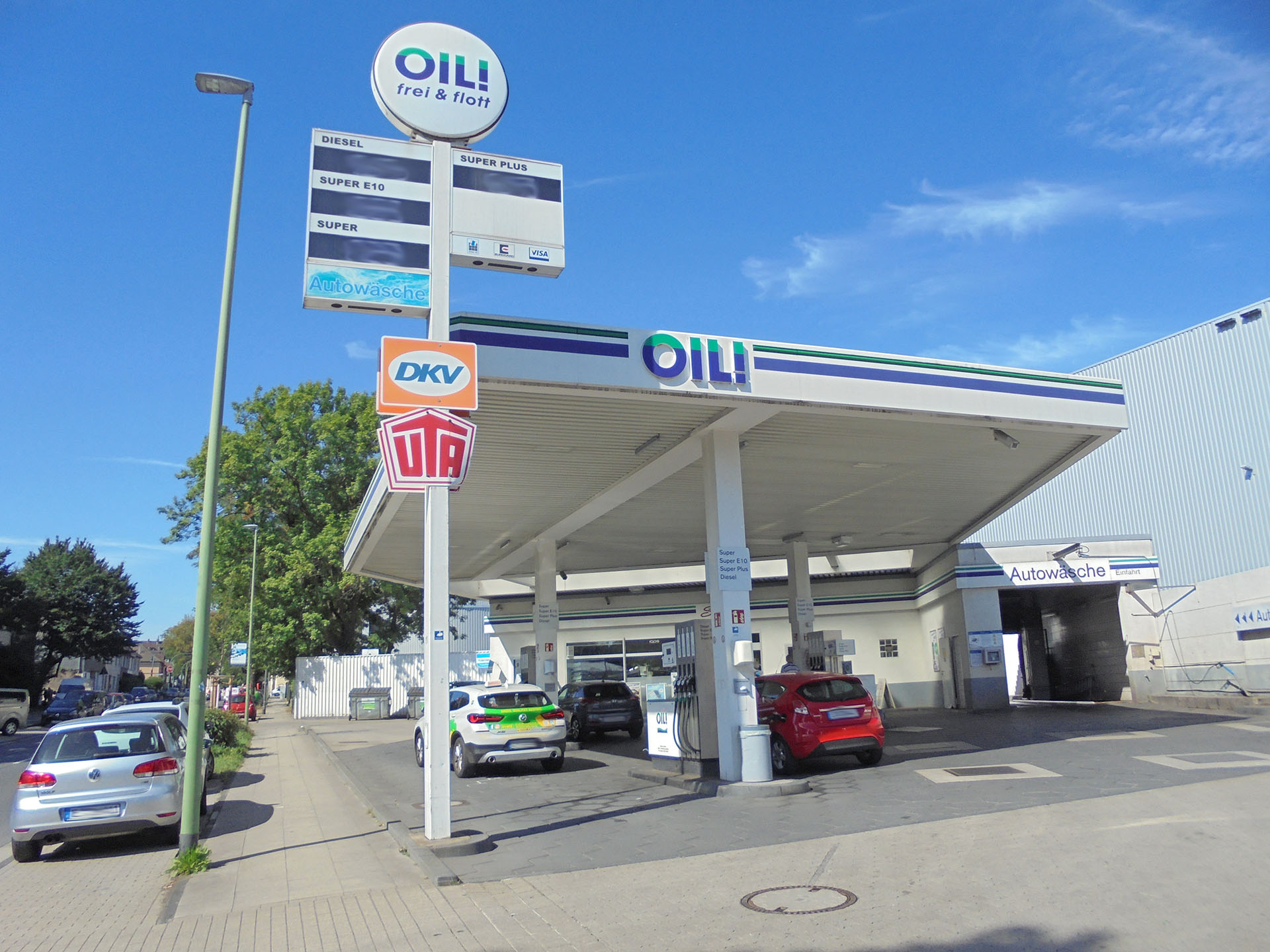OIL! Tankstelle, Elisenstraße 69 in Essen