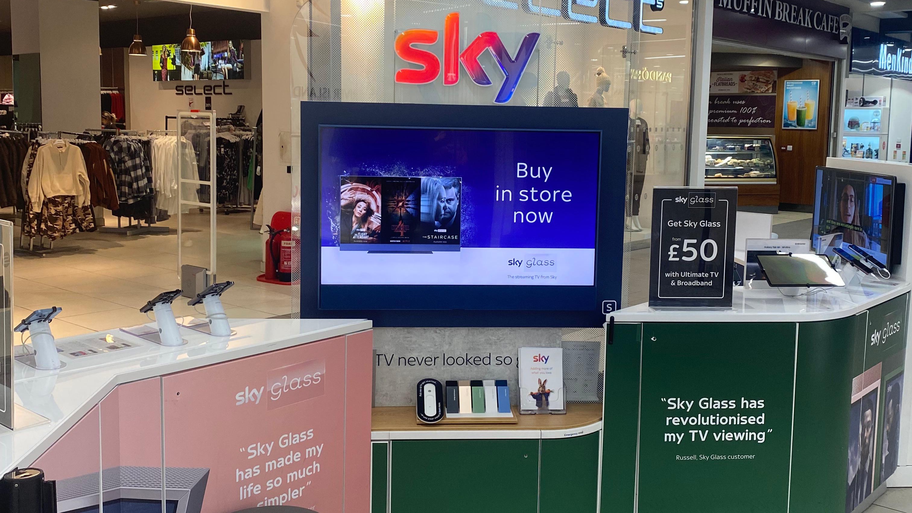 Sky Store Grosvenor Centre, Northampton