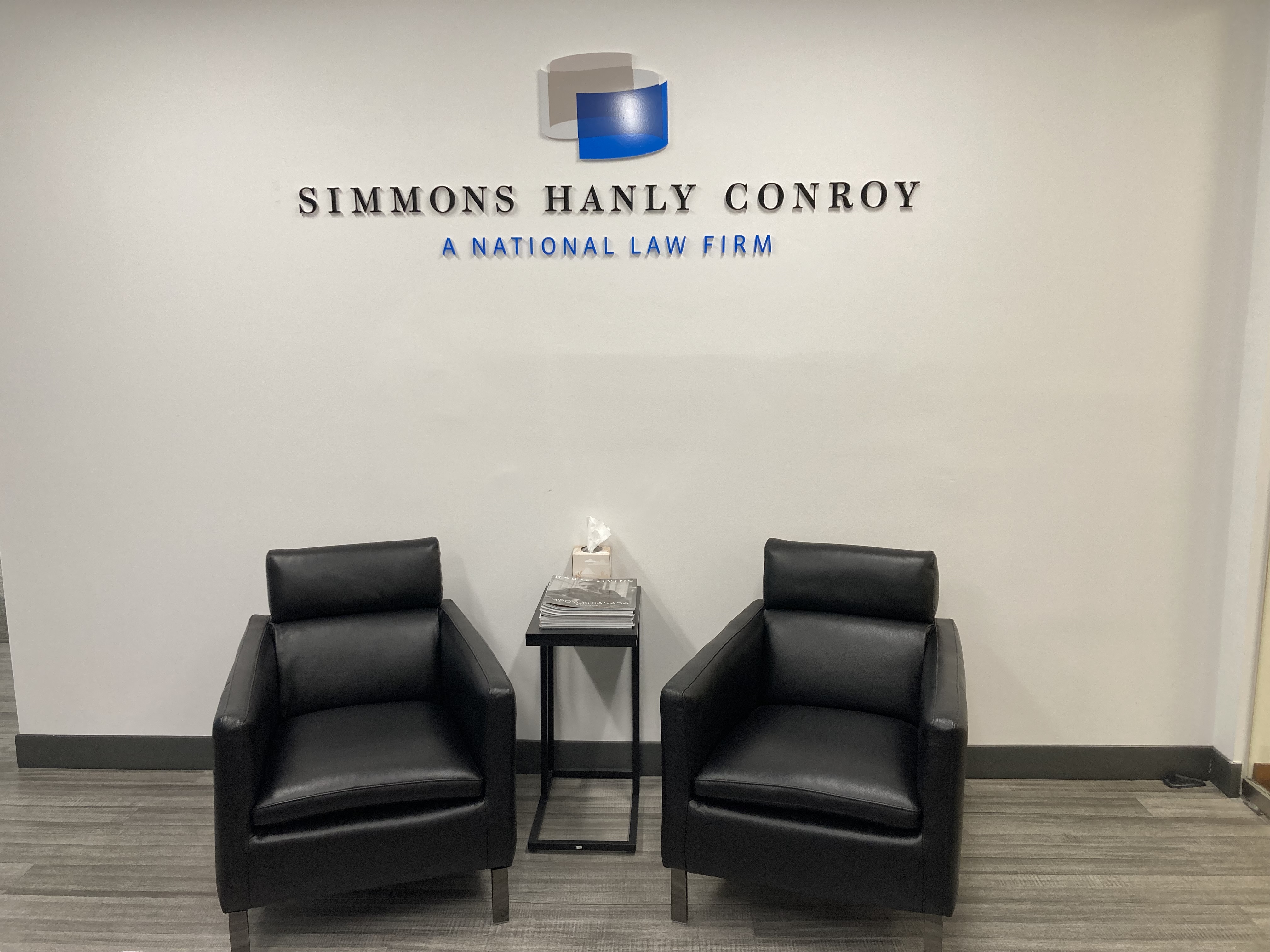 Simmons Hanly Conroy Miami, Florida Office Foyer 