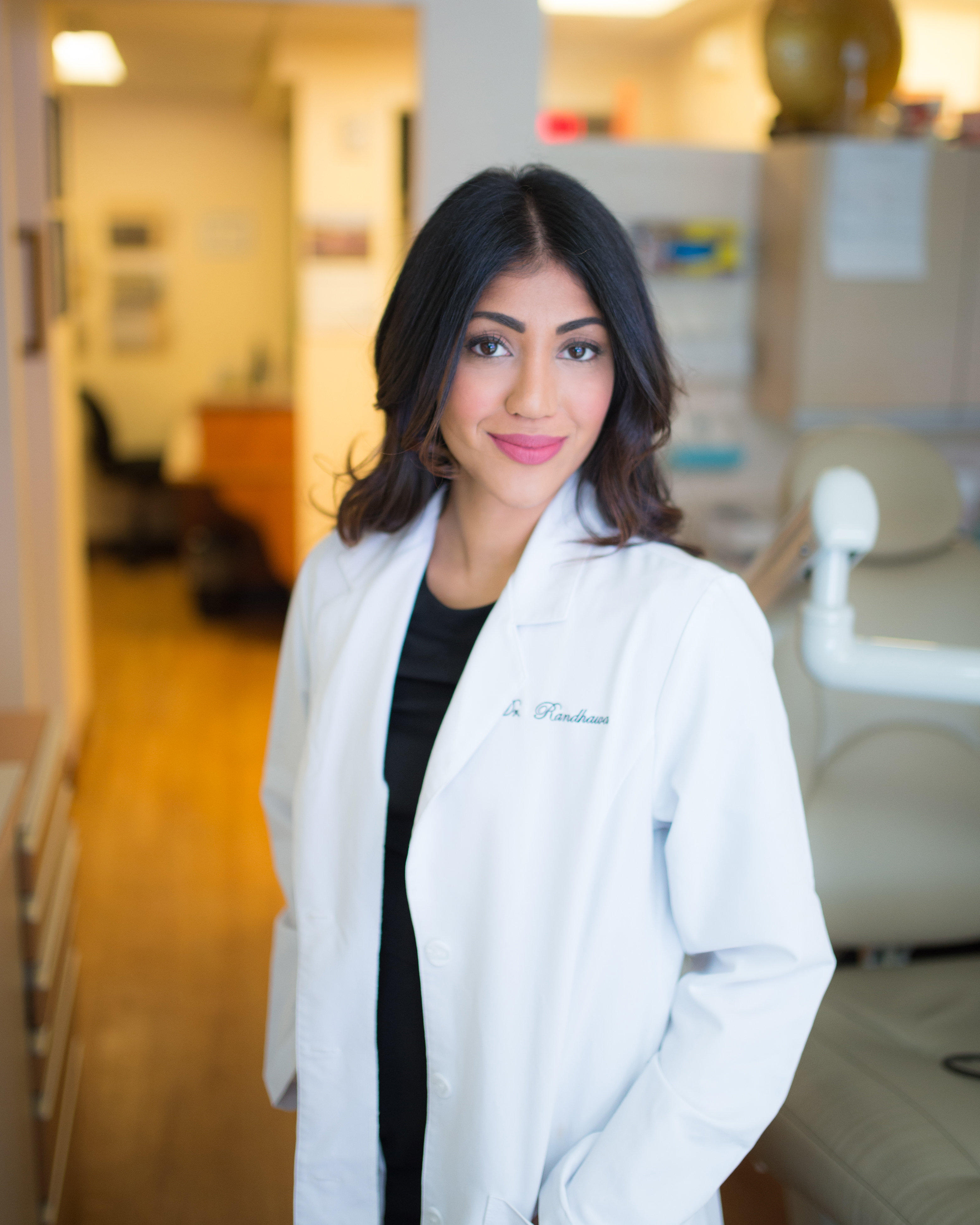 Midtown Dental Care Dr. Randhawa standing headshot