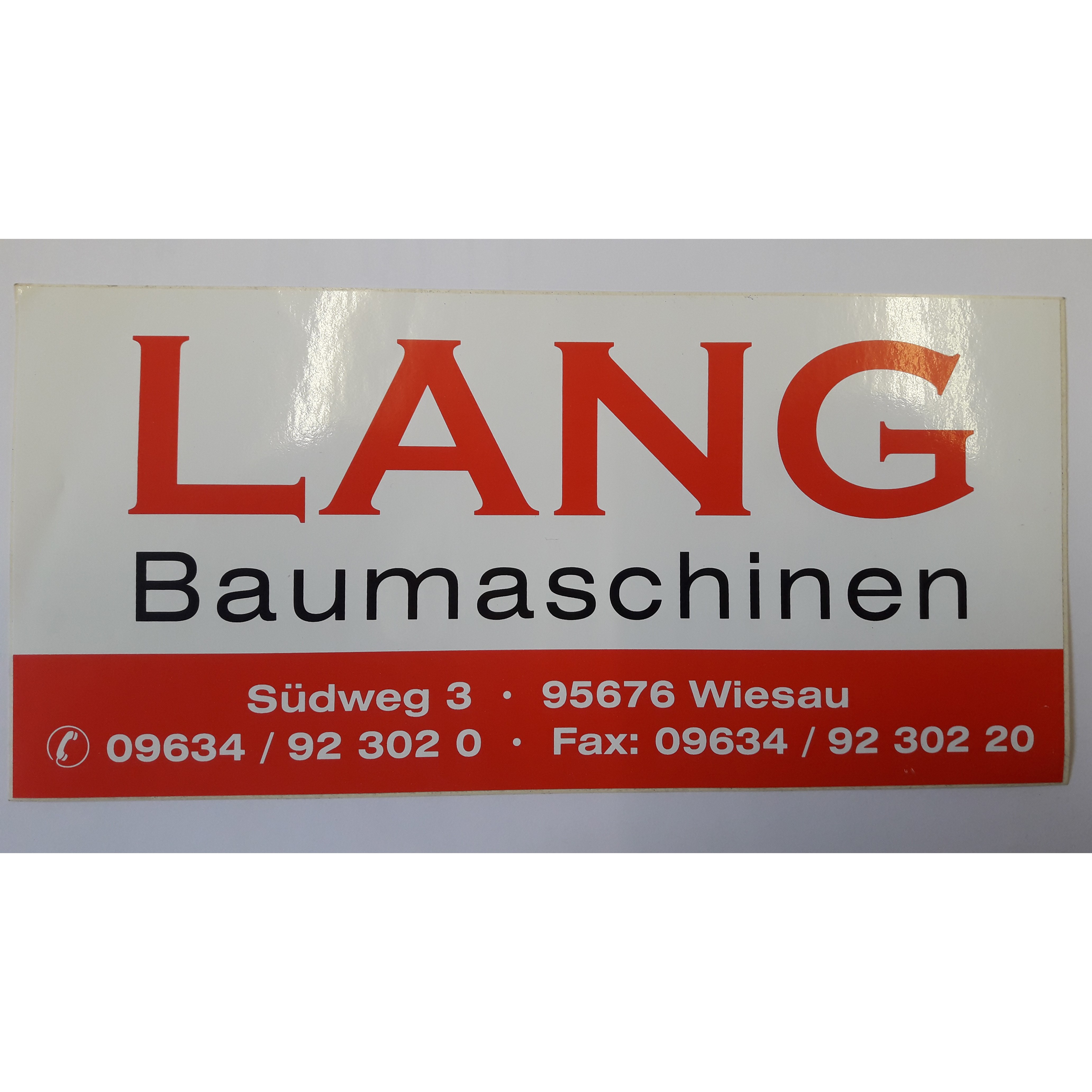 Logo Johann Lang Baumaschinen
