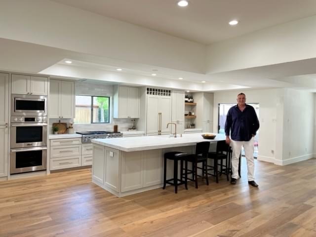 Kitchen Remodel with custom cabinets
