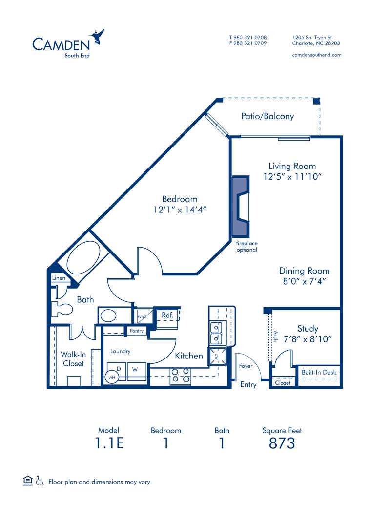 Camden South End Apartments Photo