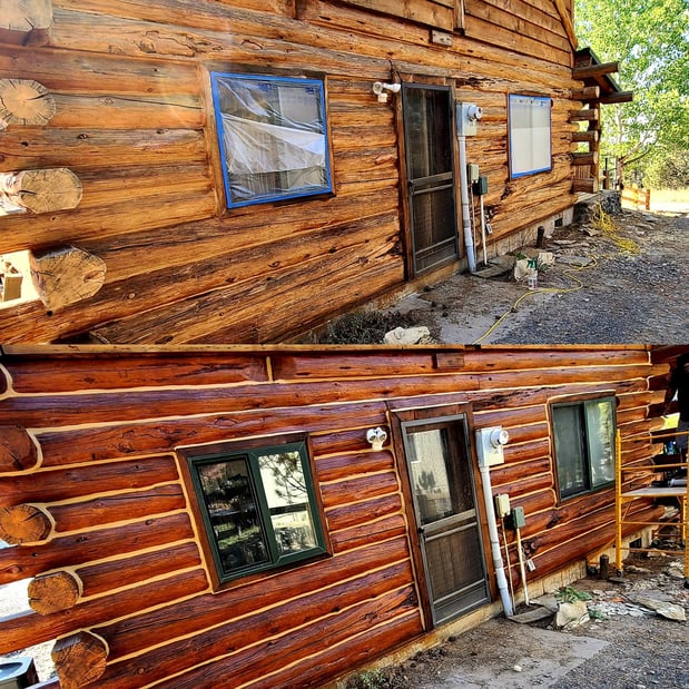 Images Norse Log Home Restoration
