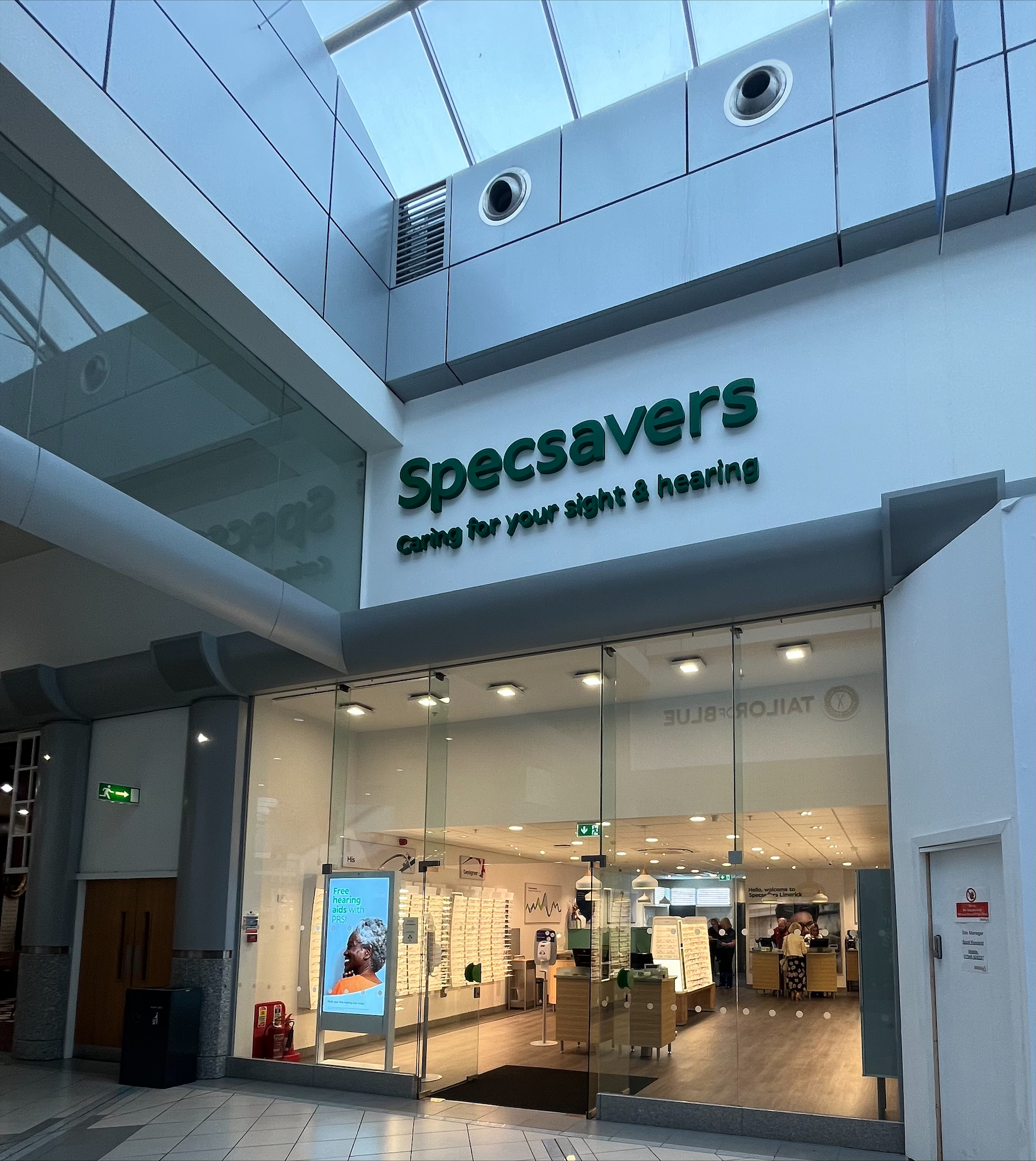 Specsavers Opticians & Audiologists - Crescent Centre - Limerick 2