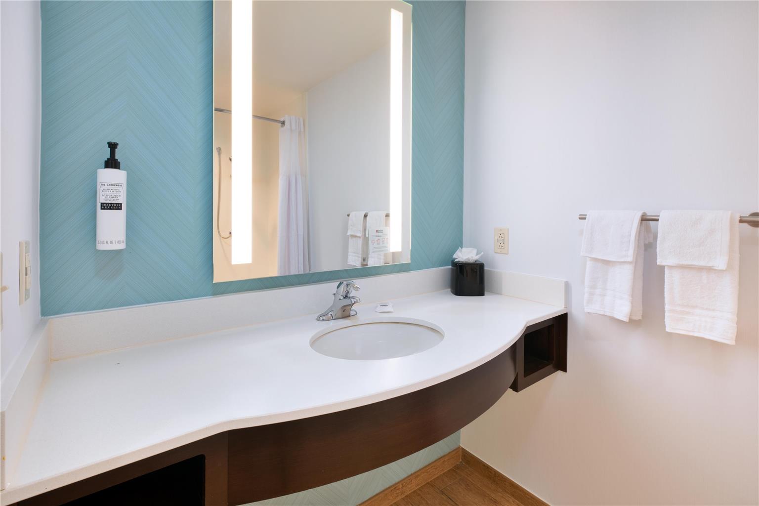 Guest room bath