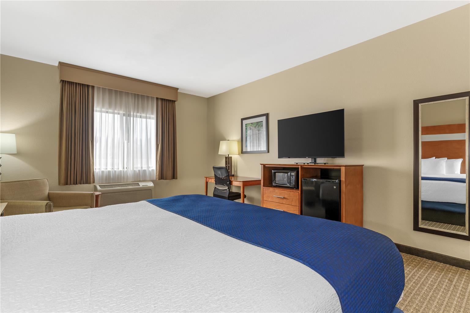 ADA - 1 King Bed w/ Bathtub