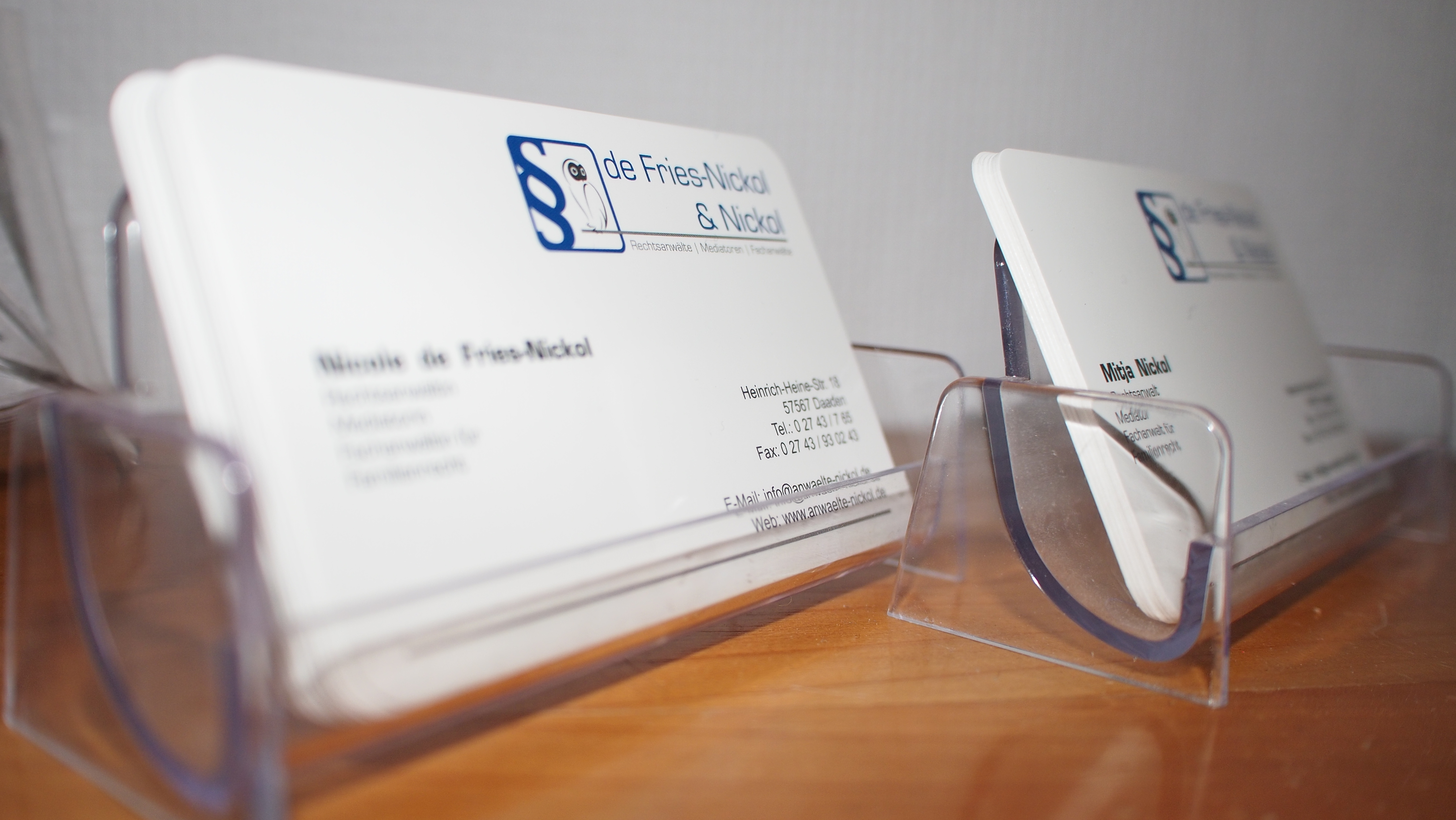 Rechtsanwälte de Fries-Nickol & Nickol, Heinrich-Heine-Straße 18 in Daaden