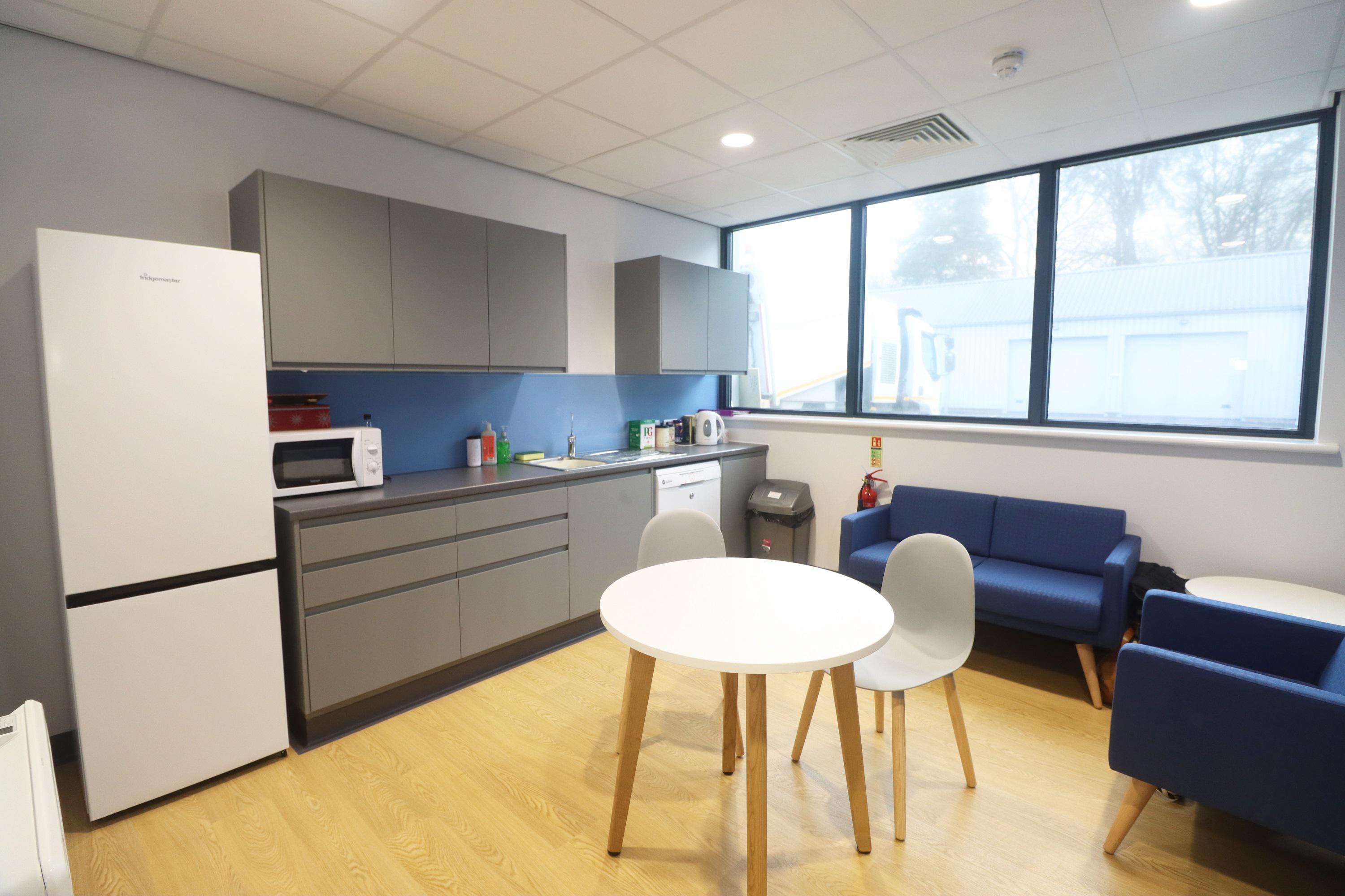 Staff area