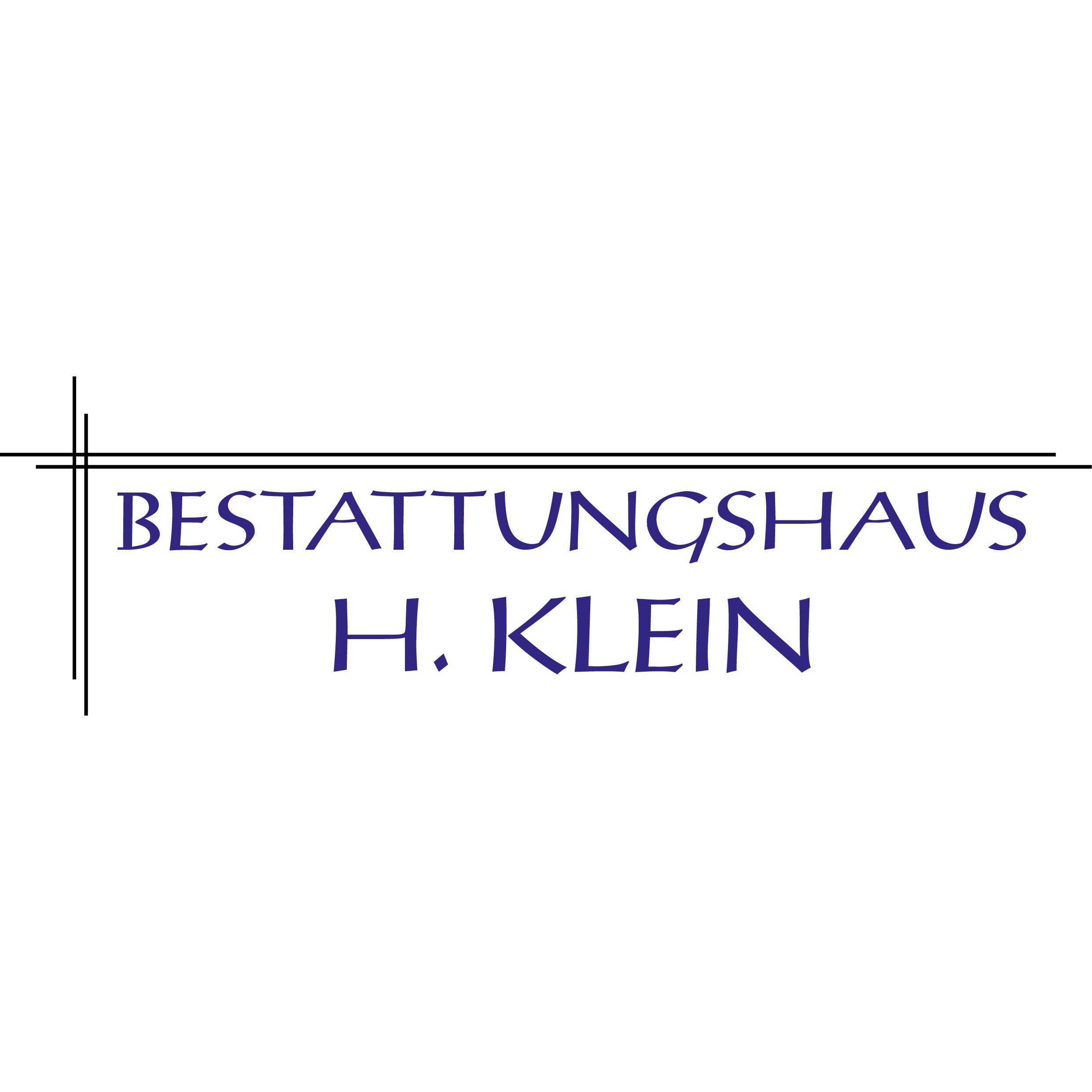 Bestattungshaus H. Klein in Rheinbach - Logo