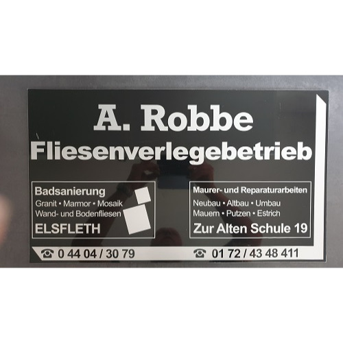 Logo A. Robbe  Fliesenverlegebetrieb Inh. André Robbe