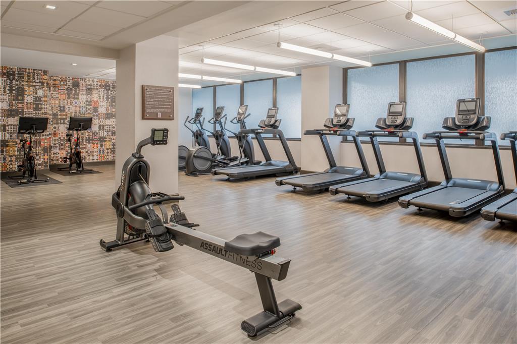 Health club  fitness center  gym