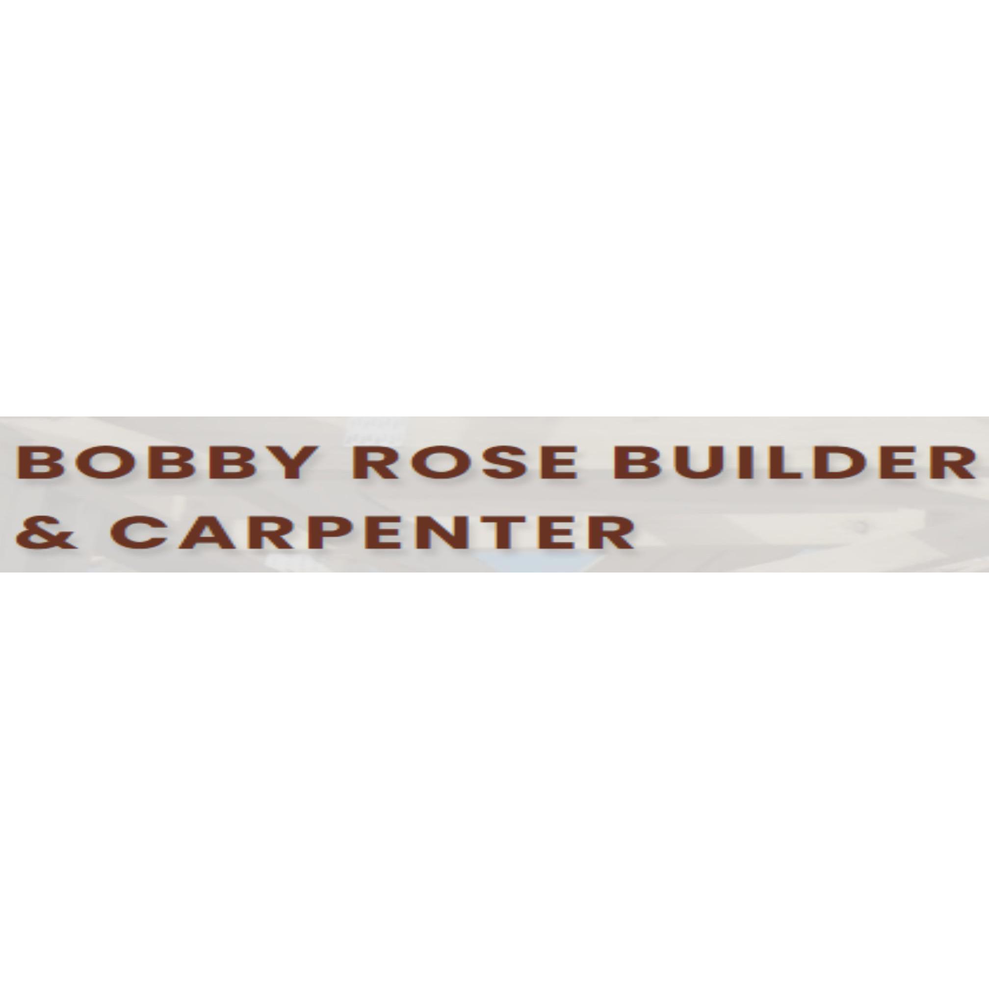 Bobby Rose Builder & Carpenter Logo