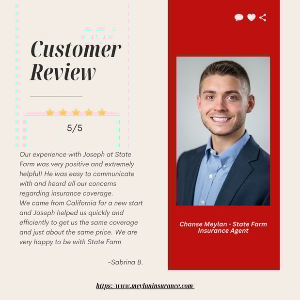 Images Chanse Meylan - State Farm Insurance Agent