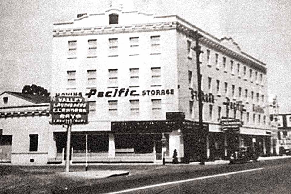Pacific Storage Company vintage photograph