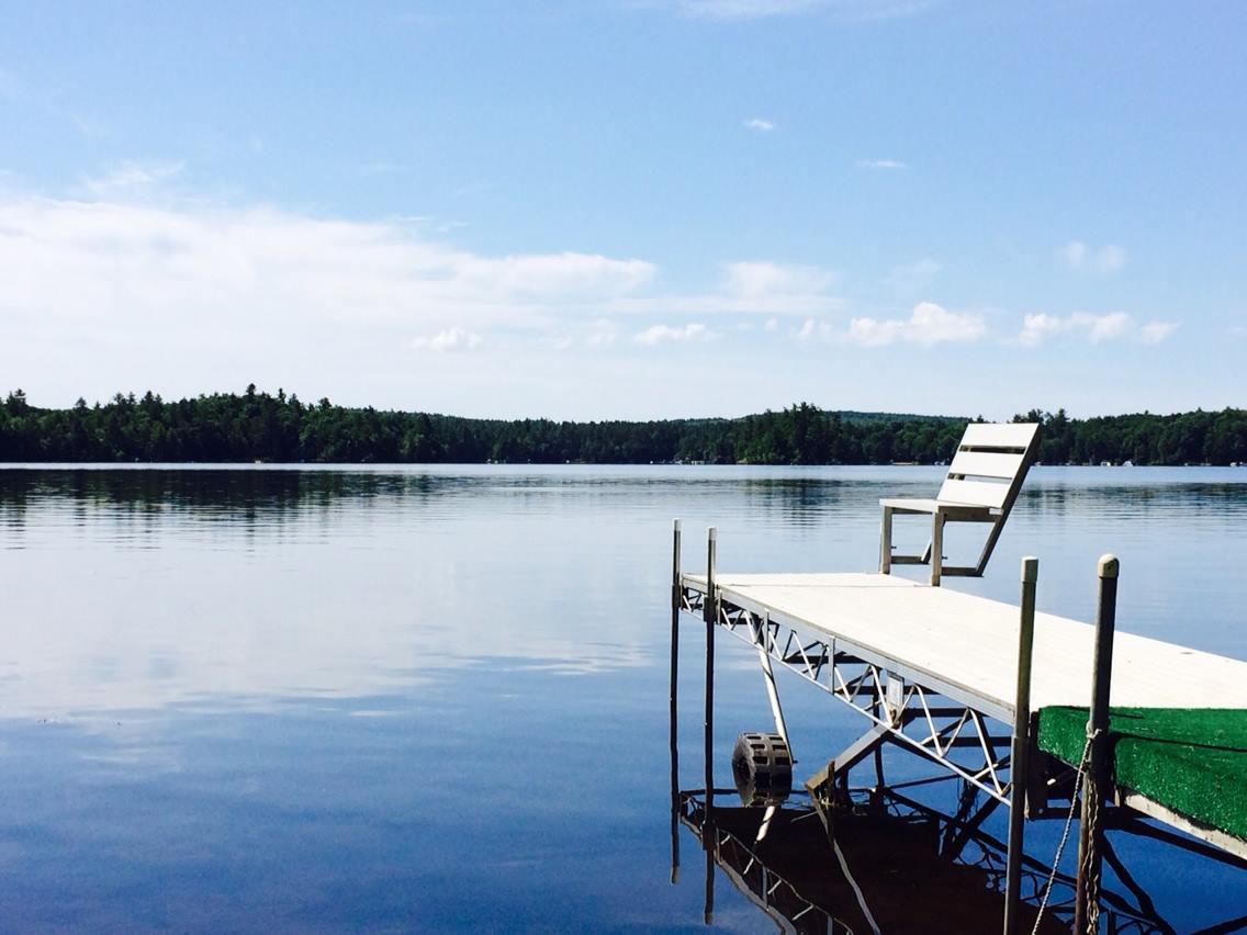 Beautiful lake home on Little Sebago Lake in Gray Maine