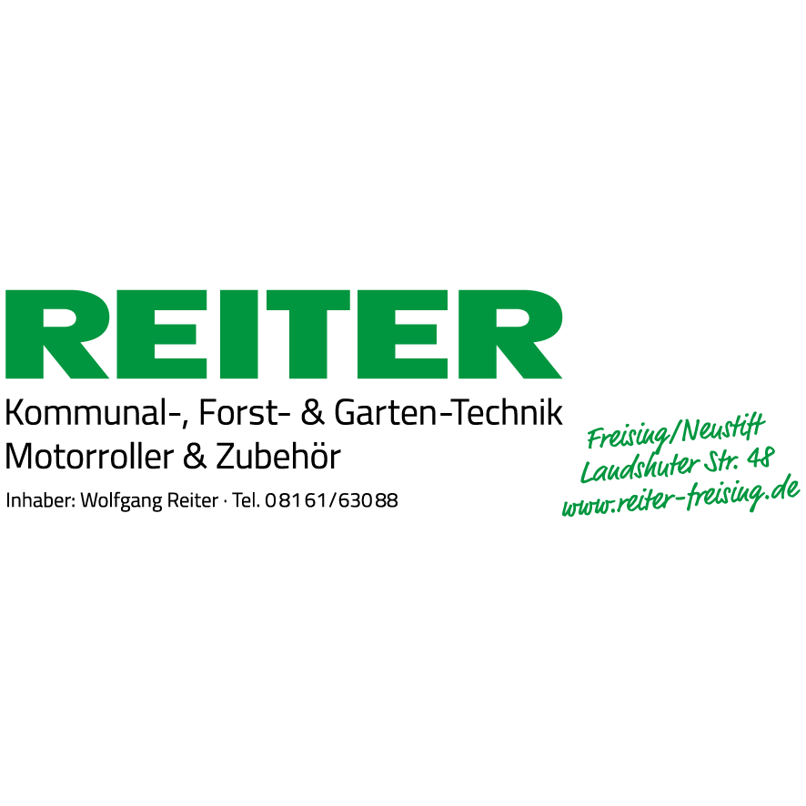 Wolfgang Reiter Kommunal- Forst- & Garten - Technik in Freising - Logo