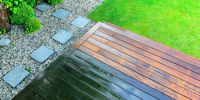 OUR DECK SOFTWASHING PROCESS IS HIGHLY EFFECTIVE FOR REMOVING MOLD, MILDEW, STAINS, AND OTHER UNSIGHTLY CONDITIONS.