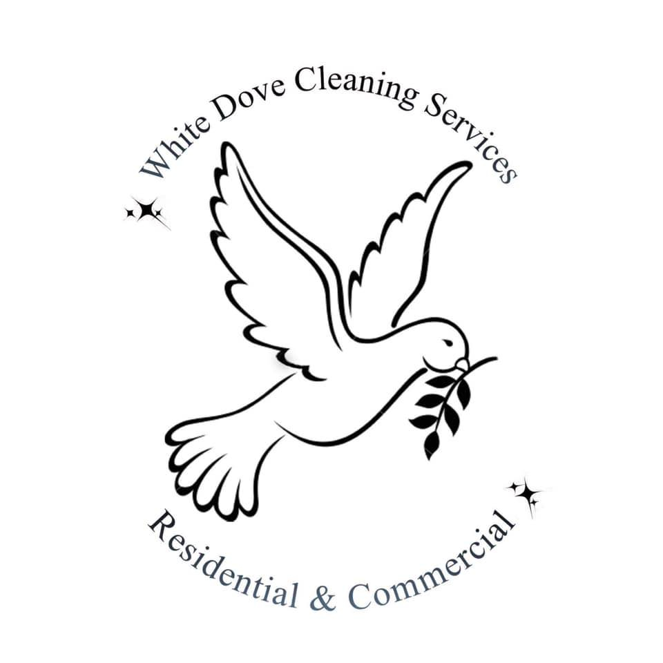 White Dove Cleaning Services Logo
